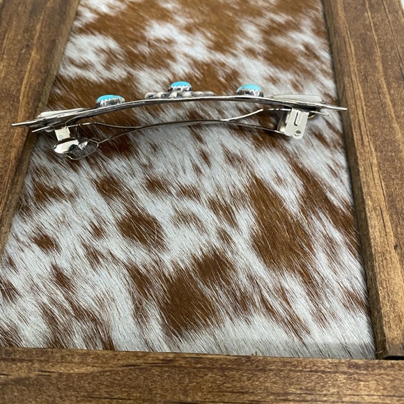 Turquoise barrette - Picture 3 of 4